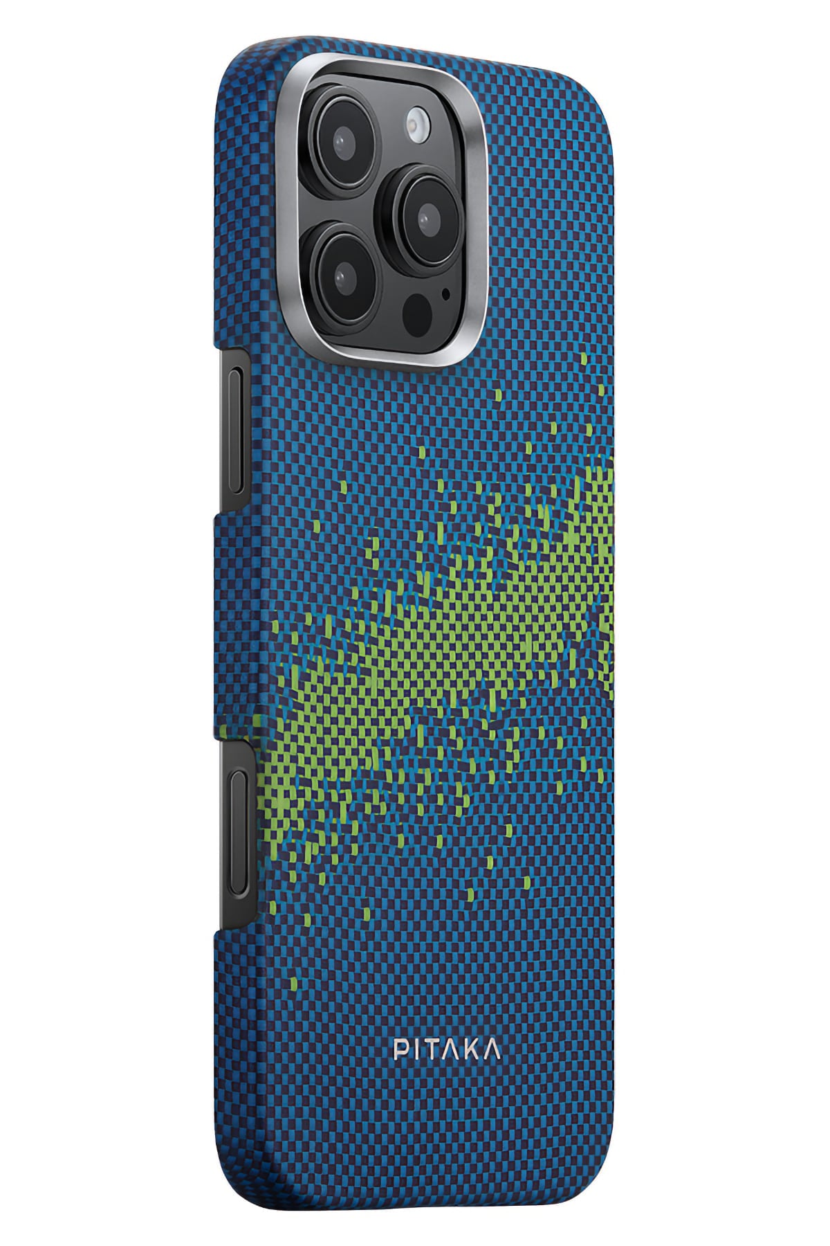 Pitaka Tactile Woven Lumintex iPhone 16 Pro MagSafe Uyumlu Kılıf Milky Way Galaxy