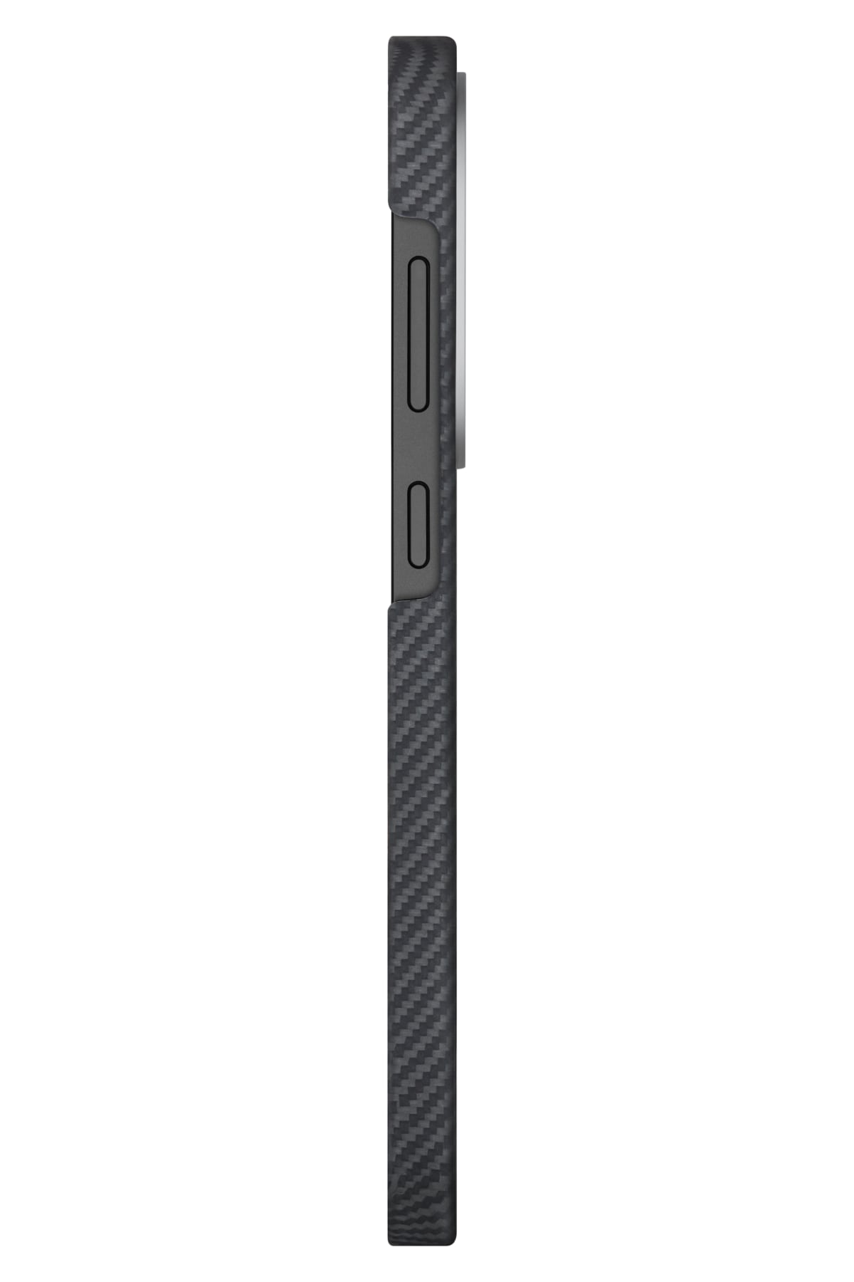 Pitaka Ultra Slim Galaxy S25 Kılıf Magsafe Uyumlu 600D Aramid Fiber Black-Grey Twill