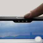 Pitaka iPhone 17 Pro Max Karbon Kılıf MagSafe Uyumlu Aramid Fiber - Edge Midnight Black
