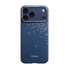 Pitaka iPhone 17 Pro Karbon Kılıf MagSafe Uyumlu Aramid Fiber - Edge Nightfall Blue