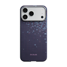 Pitaka iPhone 17 Pro Karbon Kılıf MagSafe Uyumlu Aramid Fiber - Edge Twilight Violet