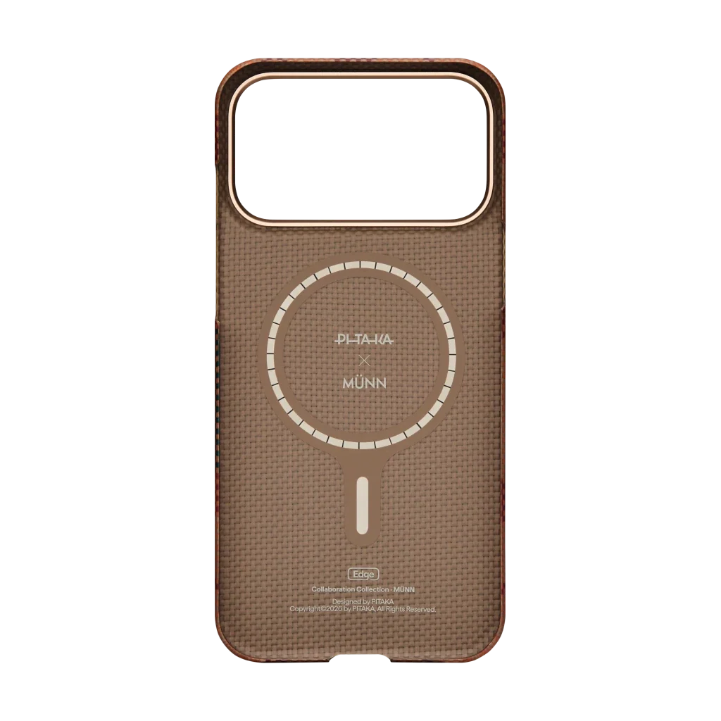 iPhone 17 Pro Max Karbon Kılıf MagSafe Uyumlu Aramid Fiber - Edge Cloud Dusk