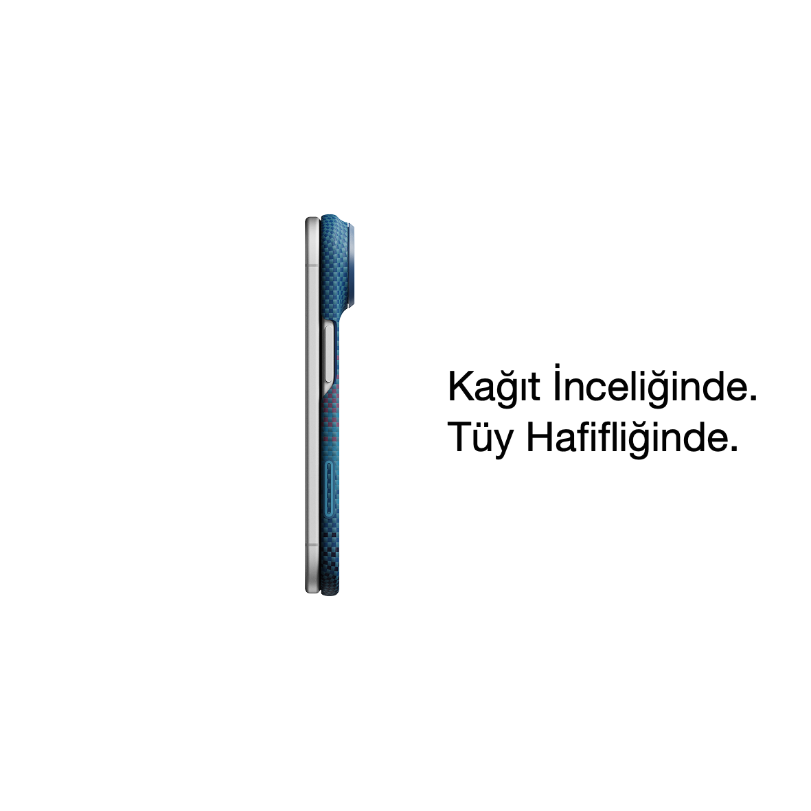 Pitaka Edge iPhone Duo MagSafe Uyumlu Kılıf Midnight