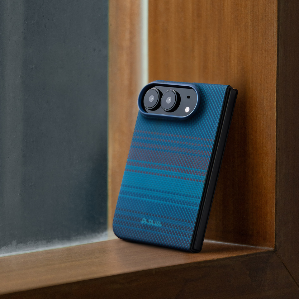 Pitaka Edge iPhone Duo MagSafe Uyumlu Kılıf Midnight