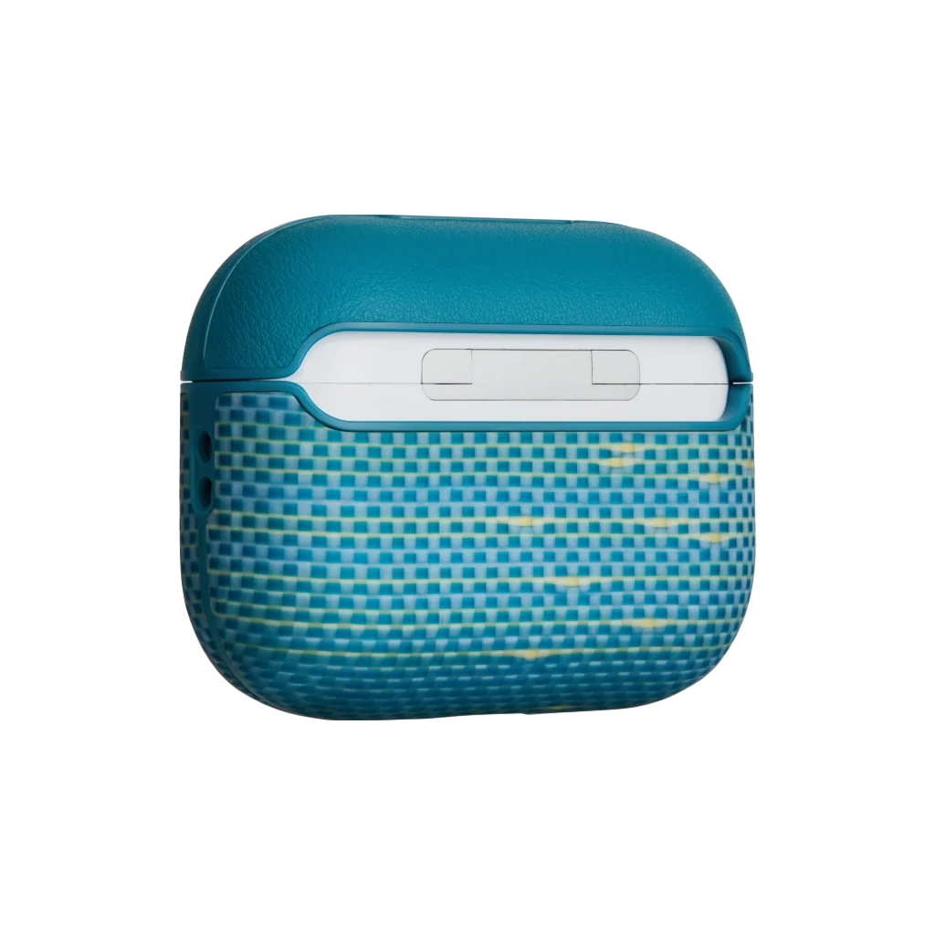 Aramid Fiber MagSafe Uyumlu AirPods Pro 3 Kılıf Lucid Blue