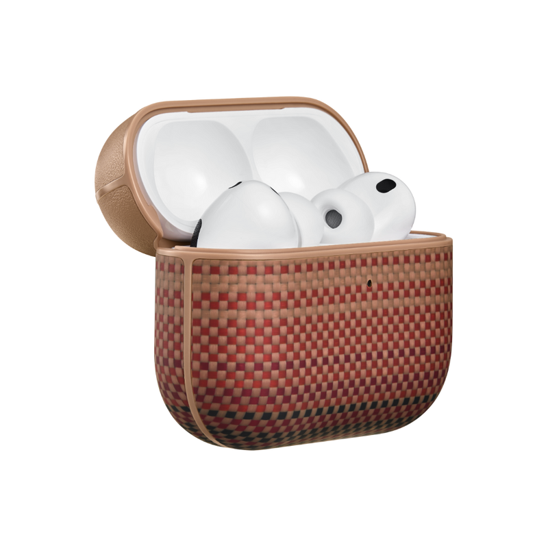 Aramid Fiber MagSafe Uyumlu AirPods Pro 3 Kılıf Sunset