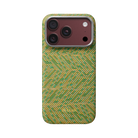 Pitaka iPhone 18 Pro Karbon Kılıf MagSafe Uyumlu Aramid Fiber - Edge Surging Awn