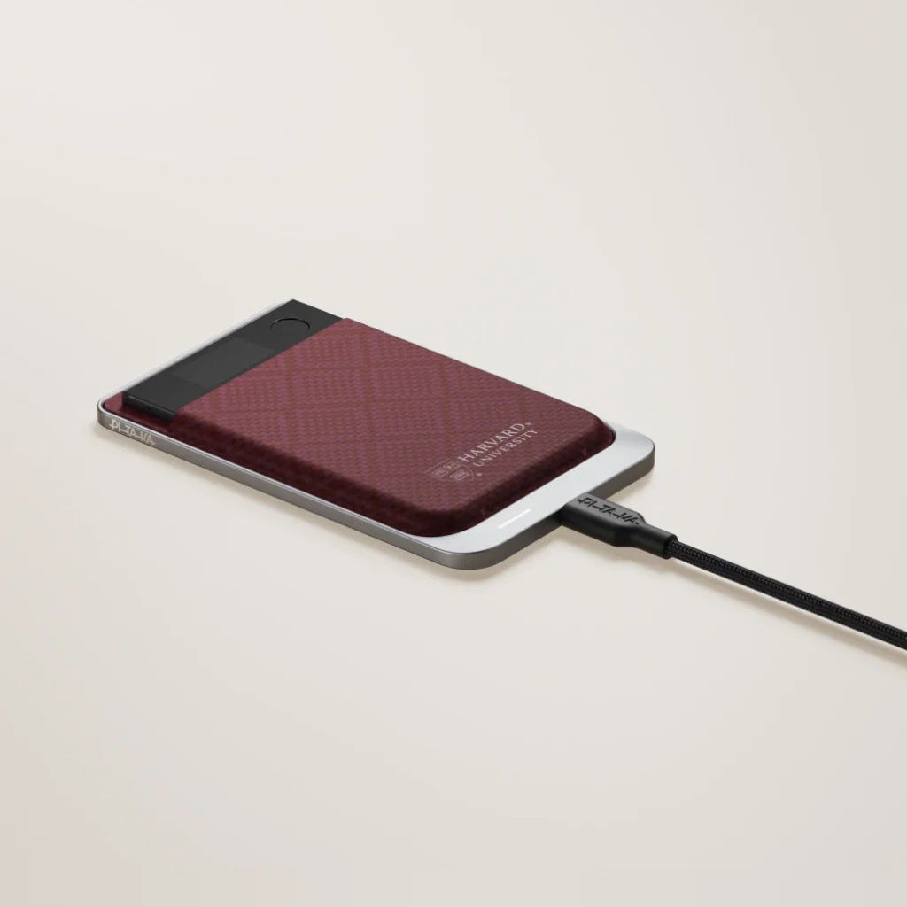 MagMod PLAUD Note MagSafe Uyumlu Kılıf ve Şarj Standı Harvard Crimson