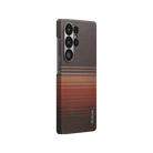 Pitaka Galaxy S25 Ultra Karbon Kılıf MagSafe Uyumlu Aramid Fiber - Edge Sunset