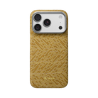 Pitaka iPhone 18 Pro Karbon Kılıf MagSafe Uyumlu Aramid Fiber - Edge Golden Drift