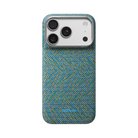 Pitaka iPhone 18 Pro Karbon Kılıf MagSafe Uyumlu Aramid Fiber - Edge Berlin Nocturne
