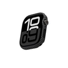 Pitaka Aramid Fiber 600D Apple Watch Uyumlu Kasa Koruyucu Siyah