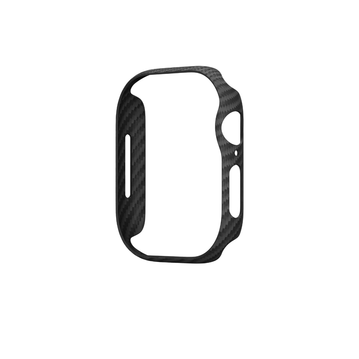 Aramid Fiber 600D Apple Watch Uyumlu Kasa Koruyucu Siyah