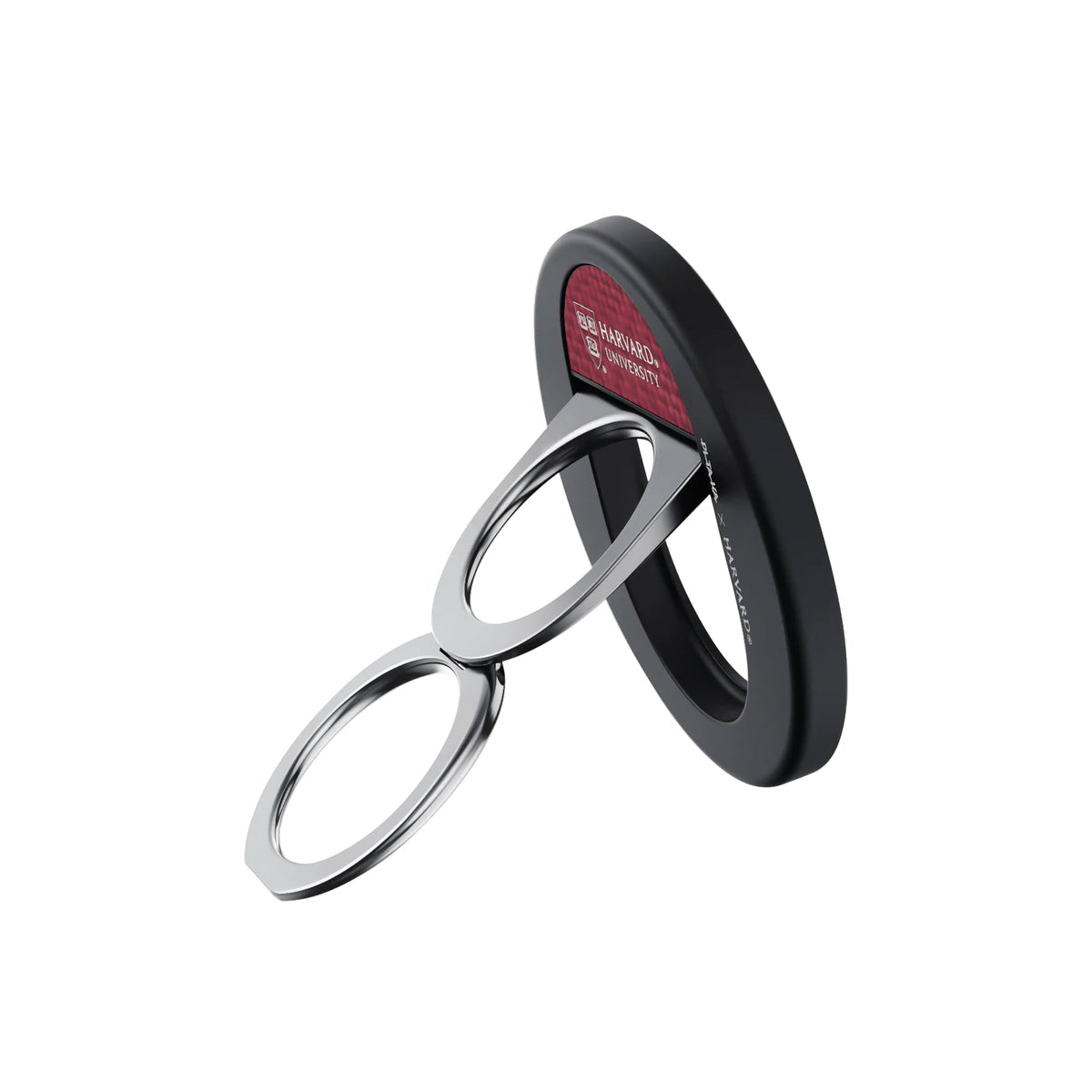 Pitaka Aramid Fiber 600D MagEZ Grip 3 Magsafe Magnetik Ring Stand Telefon Tutucu Harvard Crimson