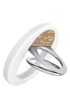 Pitaka Aramid Fiber MagEZ Grip 3 Magsafe Magnetik Ring Stand Telefon Tutucu Golden Glint