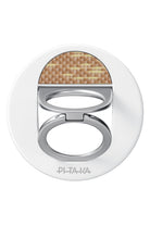 Pitaka Aramid Fiber MagEZ Grip 3 Magsafe Magnetik Ring Stand Telefon Tutucu Golden Glint