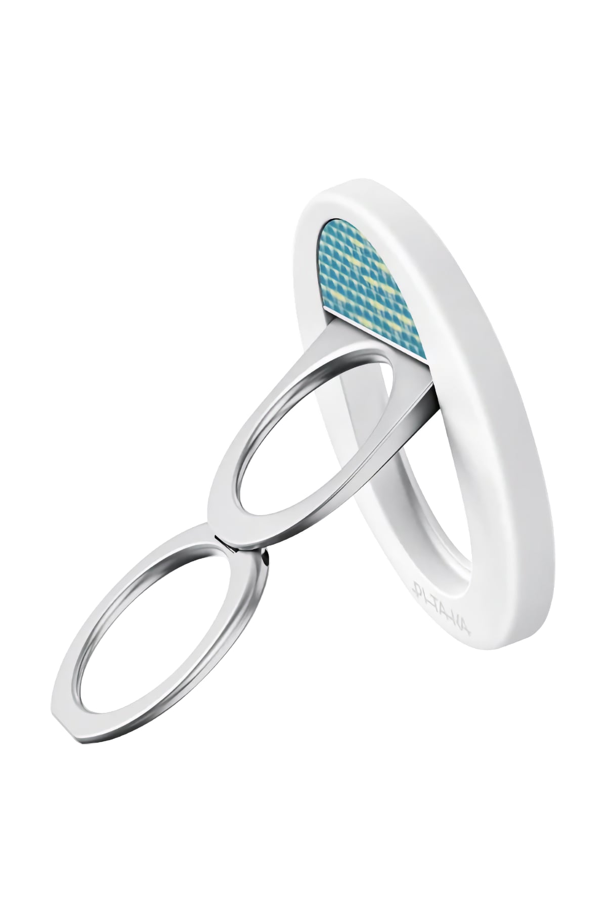 Pitaka Aramid Fiber MagEZ Grip 3 Magsafe Magnetik Ring Stand Telefon Tutucu Lucid Blue