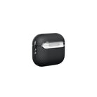 Pitaka Aramid Fiber MagSafe Uyumlu AirPods Pro 2 Kılıf Black-Gray Twill