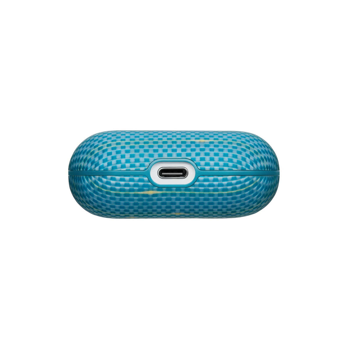 Pitaka Aramid Fiber MagSafe Uyumlu AirPods Pro 3 Kılıf Lucid Blue
