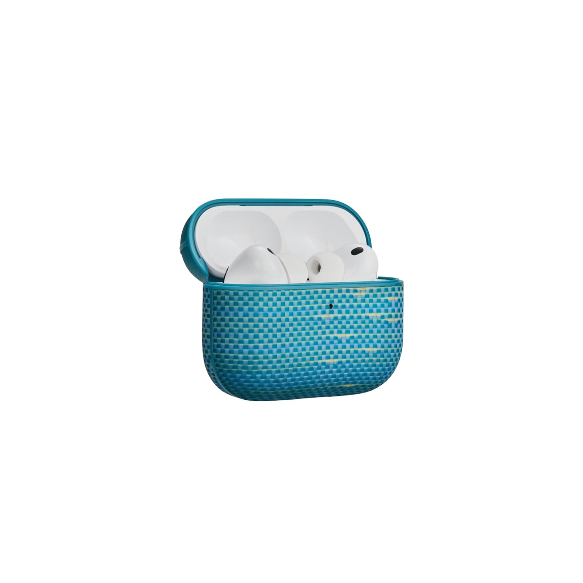 Pitaka Aramid Fiber MagSafe Uyumlu AirPods Pro 3 Kılıf Lucid Blue