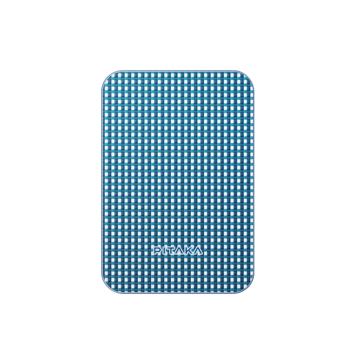 Pitaka Aramid Fiber Magsafe uyumlu Manyetik Powerbank Ocean Blue