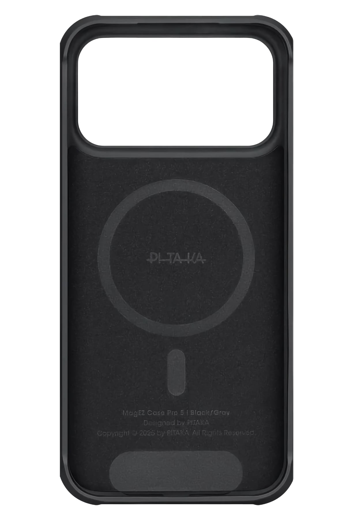 PITAKA Black Gray Twill Aramid Fiber TPU Magsafe Uyumlu iPhone 17