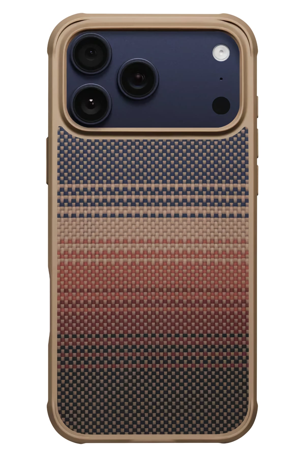PITAKA Weaving+ Sunset Moonrise Aramid Fiber TPU Magsafe Uyumlu