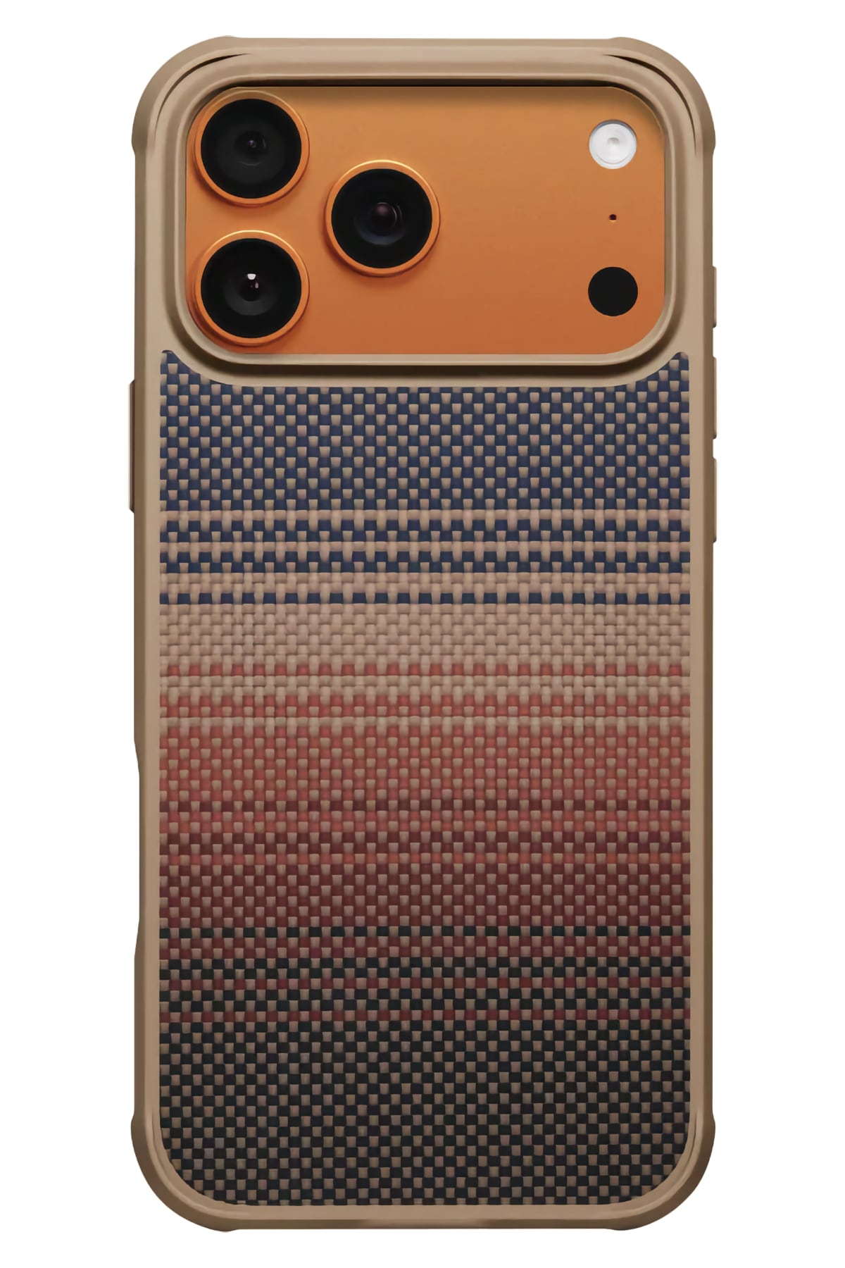 PITAKA Weaving+ Sunset Moonrise Aramid Fiber TPU Magsafe Uyumlu