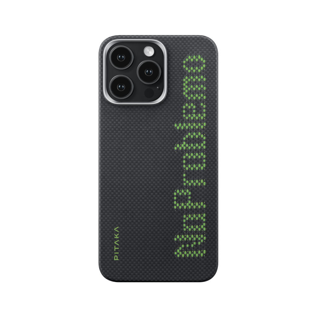 Pitaka iPhone 15 Pro Max Karbon Kılıf MagSafe Uyumlu Aramid Fiber - Edge NoProblemo