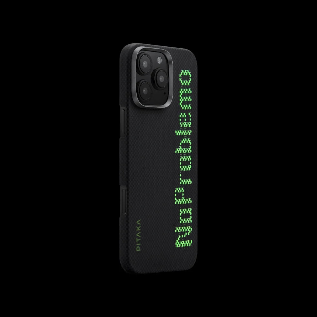 iPhone 16 Pro Karbon Kılıf MagSafe Uyumlu Aramid Fiber - Edge NoProblemo
