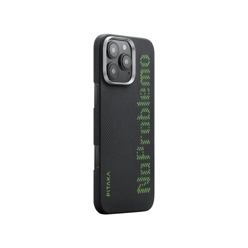 Pitaka iPhone 16 Pro Karbon Kılıf MagSafe Uyumlu Aramid Fiber - Edge NoProblemo