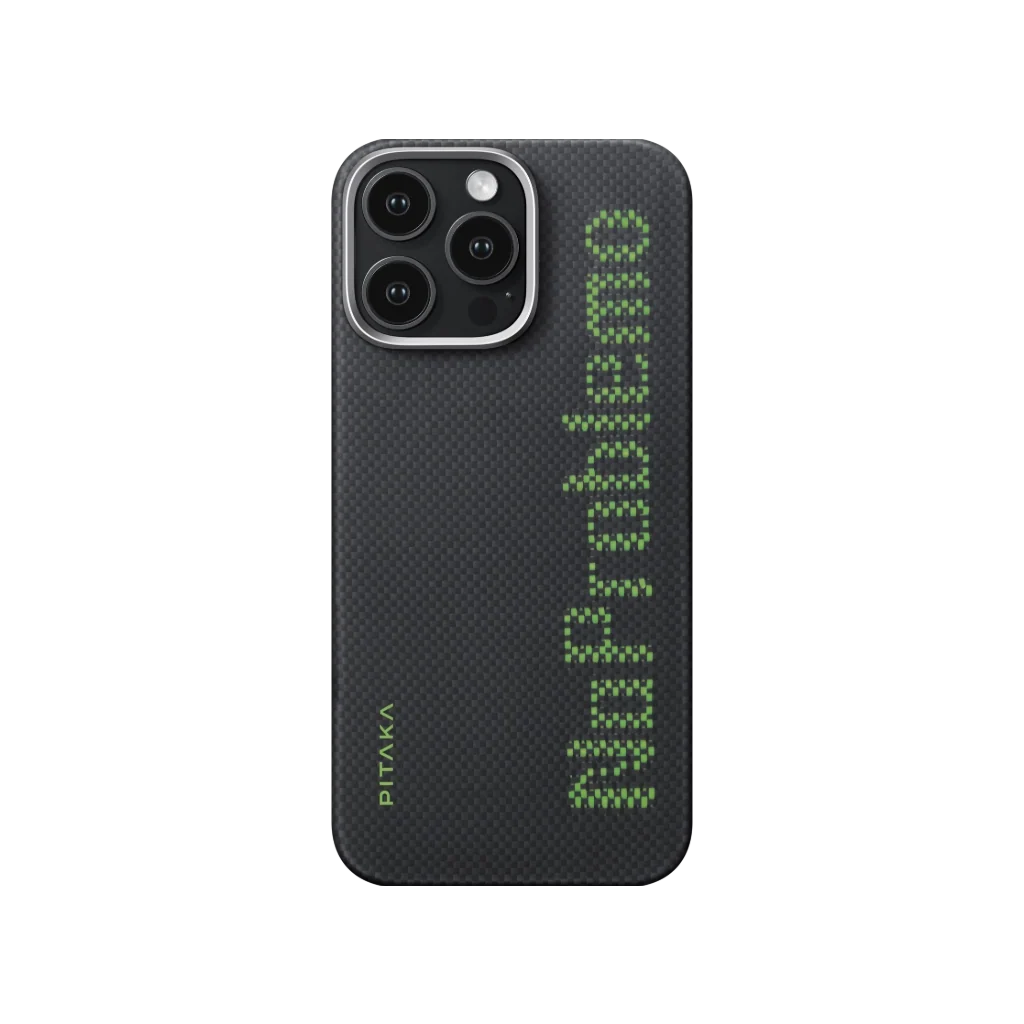 iPhone 16 Pro Karbon Kılıf MagSafe Uyumlu Aramid Fiber - Edge NoProblemo