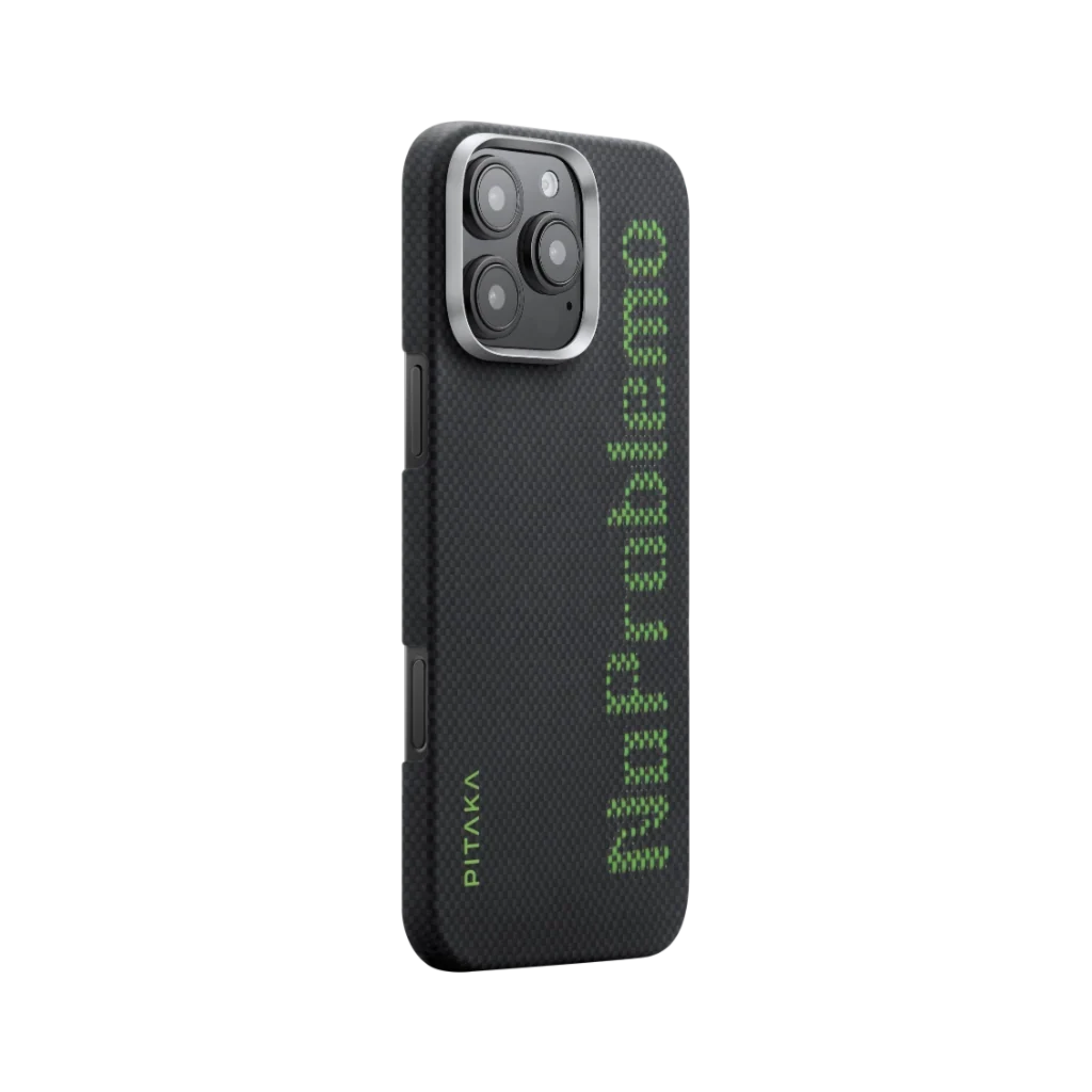 Pitaka iPhone 16 Pro Max Karbon Kılıf MagSafe Uyumlu Aramid Fiber - Edge NoProblemo