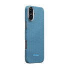 Pitaka iPhone 16 Plus Karbon Kılıf MagSafe Uyumlu Aramid Fiber - Edge Ocean Blue