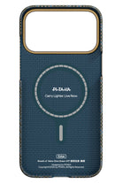 Pitaka Breath of Veins iPhone 17 Pro Aramid Fiber Karbon MagSafe Kılıf Dive Green
