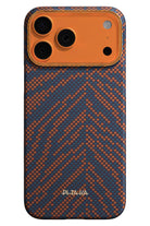 Pitaka Breath of Veins iPhone 17 Pro Max Aramid Fiber Karbon MagSafe Kılıf Burning Orange