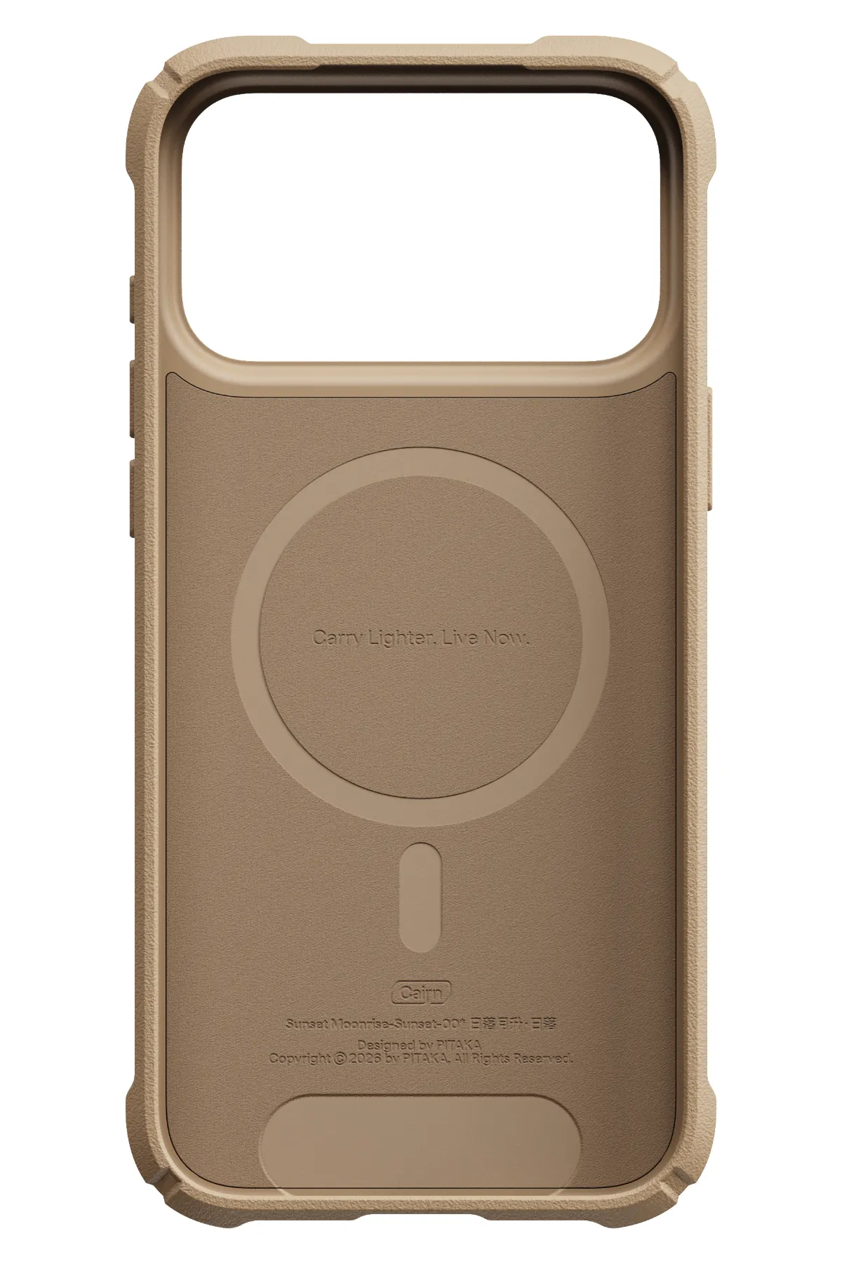 Pitaka Cairn iPhone 18 Pro Max MagSafe Uyumlu Kılıf Sunset
