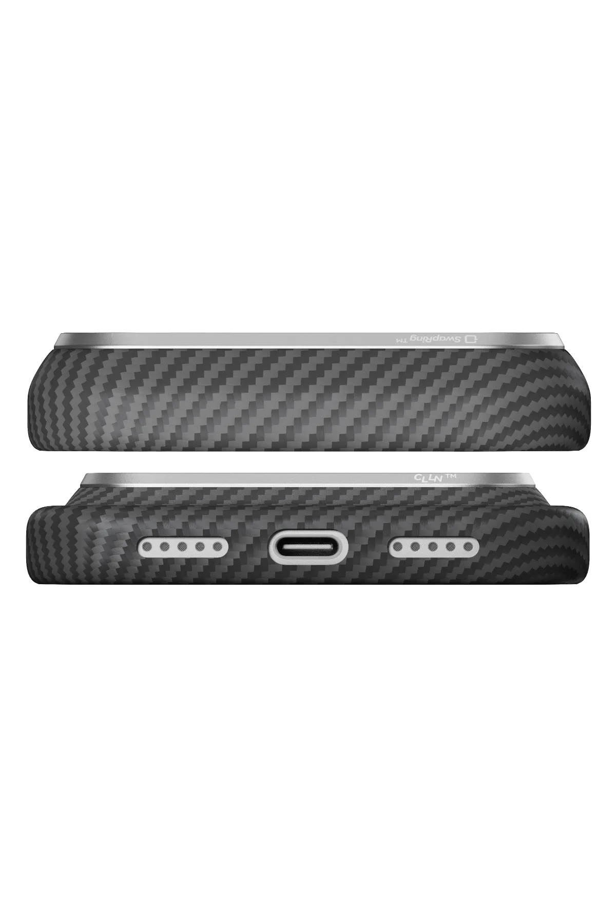 Pitaka Edge 600D iPhone 18 Pro MagSafe Uyumlu Kılıf Black Gray