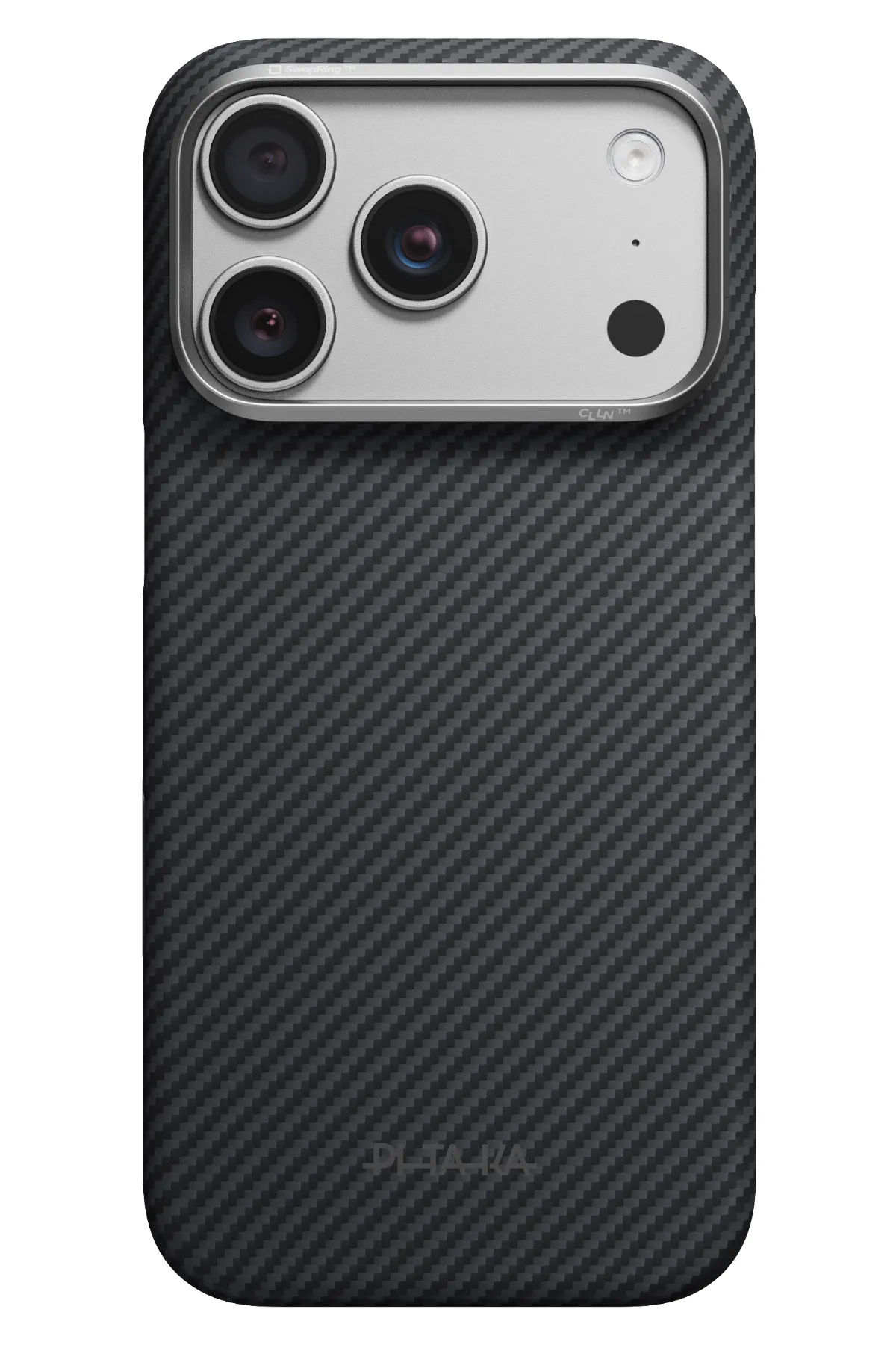 Pitaka Edge 600D iPhone 18 Pro MagSafe Uyumlu Kılıf Black Gray