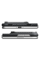 Pitaka Edge 600D iPhone Duo MagSafe Uyumlu Kılıf Black Gray