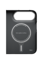 Pitaka Edge 600D iPhone Duo MagSafe Uyumlu Kılıf Black Gray