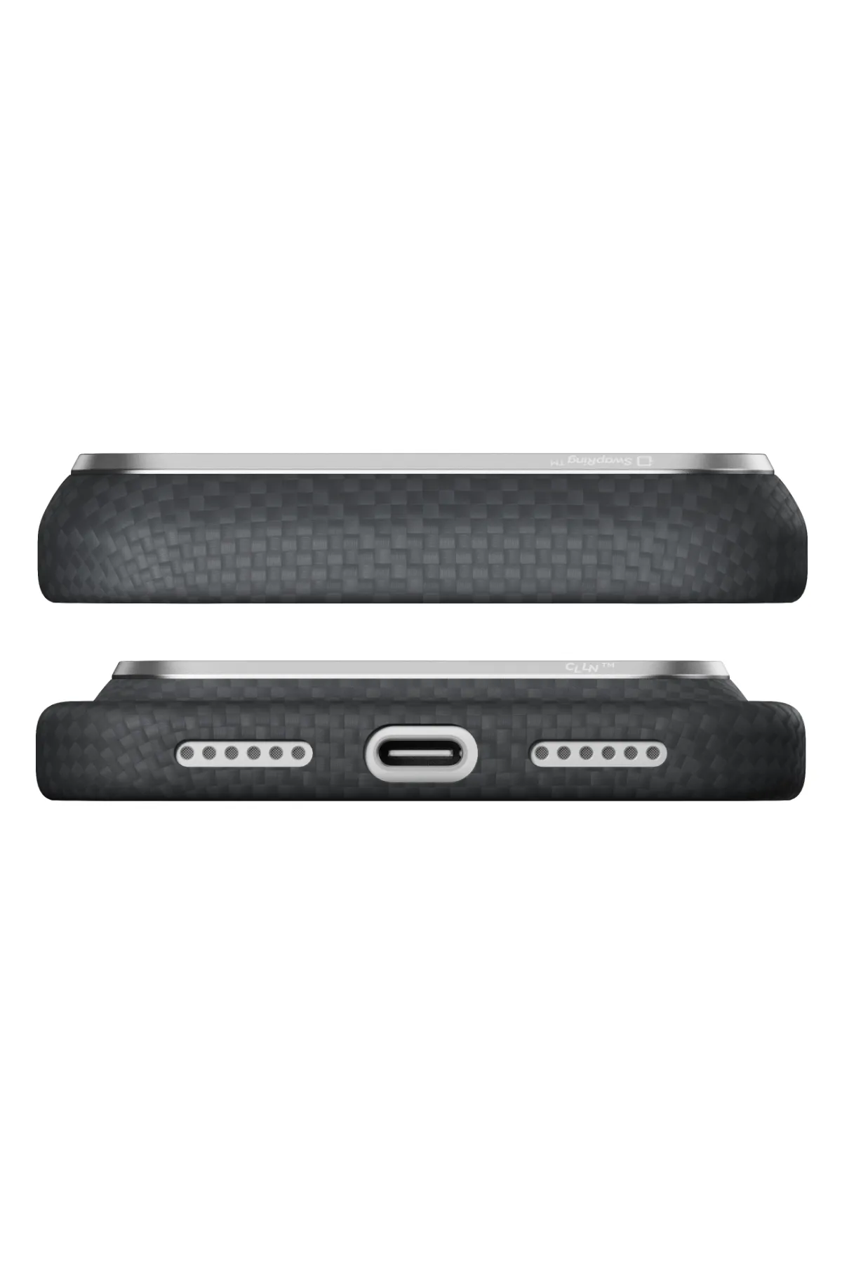 Pitaka Edge iPhone 18 Pro Max MagSafe Uyumlu Kılıf Lava Black