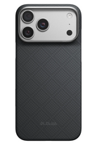 Pitaka Edge iPhone 18 Pro Max MagSafe Uyumlu Kılıf Lava Black