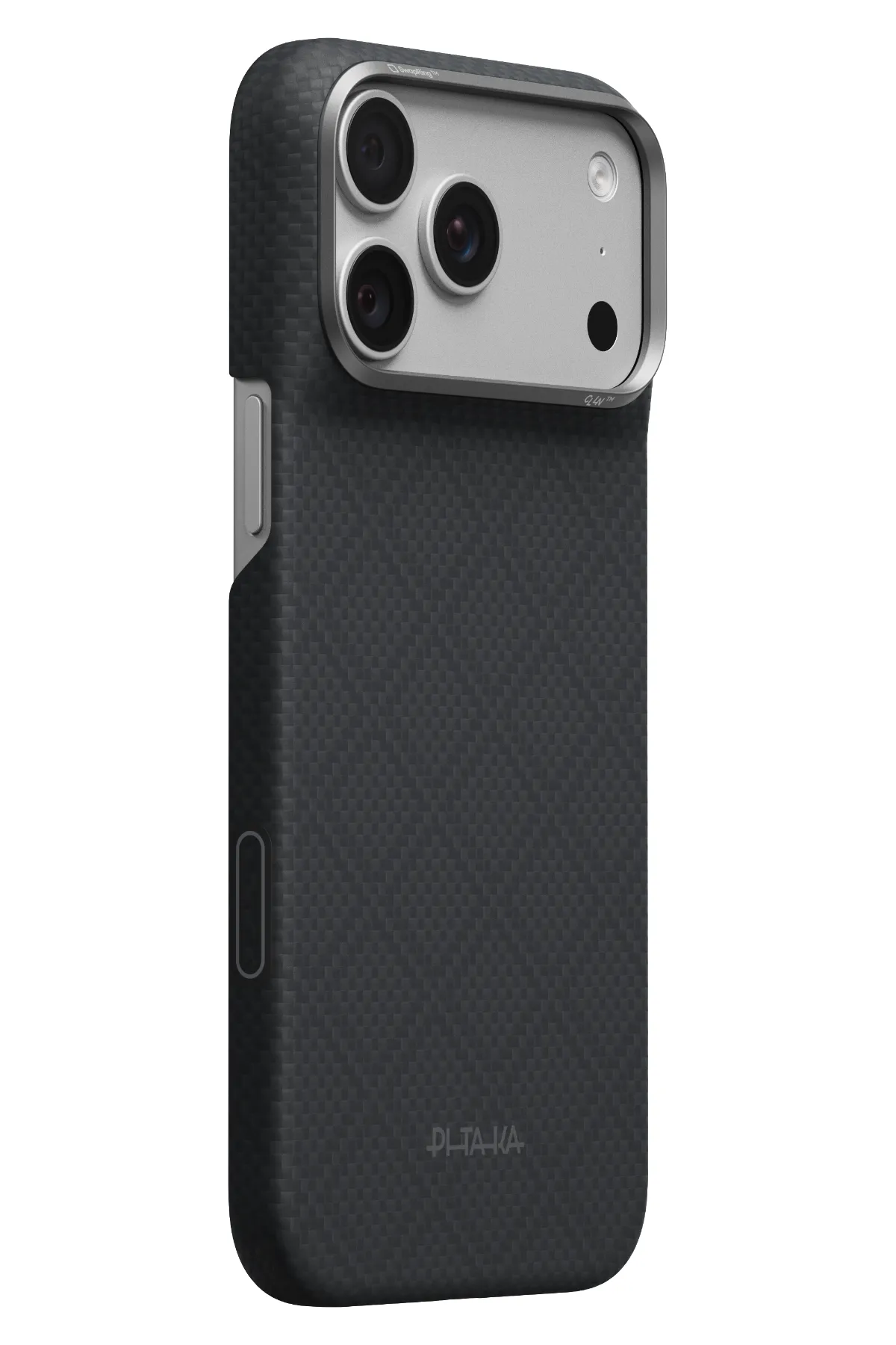 Pitaka Edge iPhone 18 Pro Max MagSafe Uyumlu Kılıf Lava Black