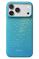 Pitaka Edge iPhone 18 Pro Max MagSafe Uyumlu Kılıf Lucid Blue