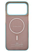 Pitaka Edge iPhone 18 Pro Max MagSafe Uyumlu Kılıf Lucid Blue