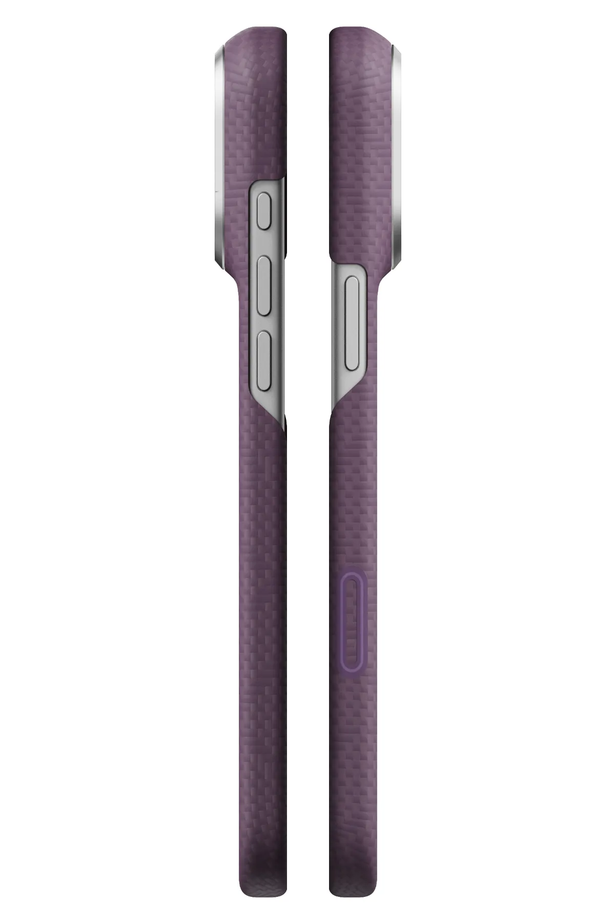 Pitaka Edge Weaving iPhone 18 Pro MagSafe Uyumlu Kılıf Charoite Purple