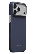 Pitaka Edge Weaving iPhone 18 Pro Max MagSafe Uyumlu Kılıf Sapphire Blue