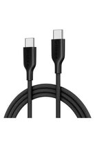 Pitaka Flex Braided Örgü Type-C to Type-C 60w PD Hızlı Data ve Şarj Kablosu 1.2m Siyah