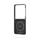 Galaxy Z Flip7 Karbon Kılıf MagSafe Uyumlu Aramid Fiber - Edge 600D Black Gray